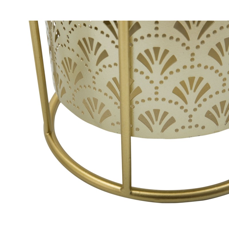 Juego de 2 soportes para jarrones Glam GOLVY -A- Ø 21 x 40 x 19 x 22 cm - Hierro
