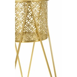 Juego de 2 soportes para jarrones NAT Glam, 21 x 20 x 46 cm - 18 x 18 x 32 cm - Hierro