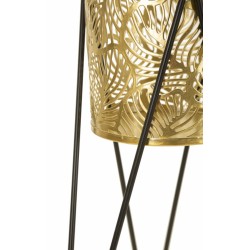 Juego de 2 soportes para jarrones DRAK Glam (21 x 20 x 46 cm - 18 x 18 x 32 cm) - Hierro