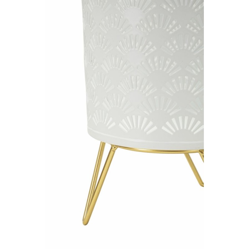 Juego de 2 soportes para jarrones Glam CARLY Ø 16x20-13x20 cm - Hierro