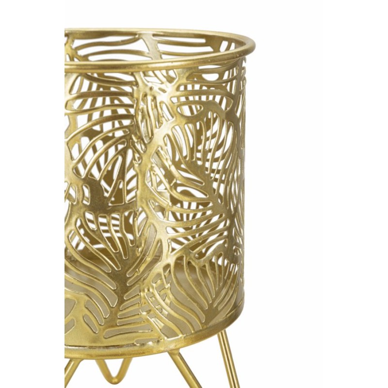 Juego de 2 soportes para jarrones Glam NATY, Ø 16x20-13x20 cm - Hierro