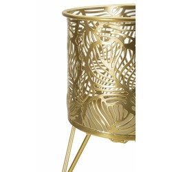 Juego de 2 soportes para jarrones Glam NATY, Ø 16x20-13x20 cm - Hierro