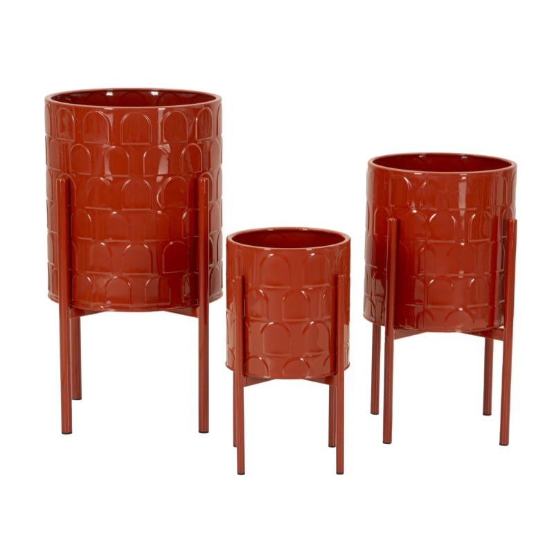 Juego de tres soportes para jarrones MODERN ARCHY Ø 36x56,5-30x48,5-24x37,5 cm - Hierro