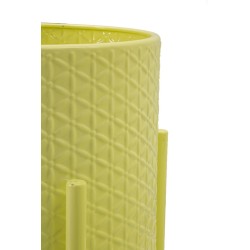 Juego de 3 jarrones Iris modernos, Ø 36 x 56,5 - 30 x 48,5 - 24 x 37,5 cm - Hierro