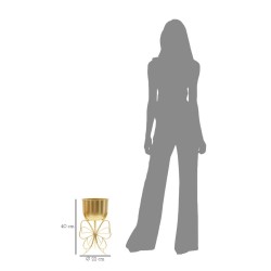 Jarrón Glam FARFY Ø 22 x 40 cm - Hierro