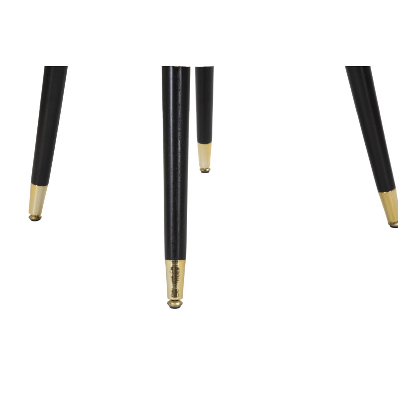 Sillón París Gris/Dorado – Un contraste sutil para una elegancia urbana (62×58×78 cm)