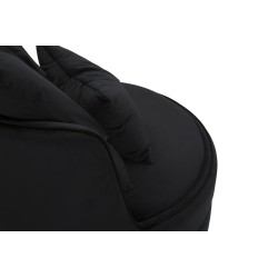 Sillón Paris Space Negro/Oro – Prestigio absoluto en negro y oro (Ø 84×72 cm)