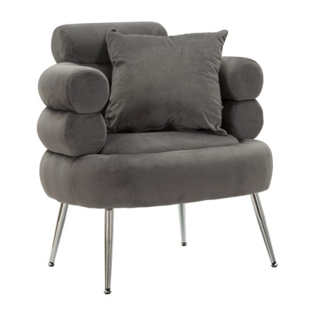 Sillón Silvery Plus – Efecto espejo para un glamour innegable (78×68×85 cm)