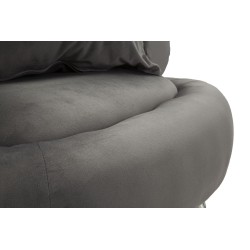 Sillón Silvery Plus – Efecto espejo para un glamour innegable (78×68×85 cm)