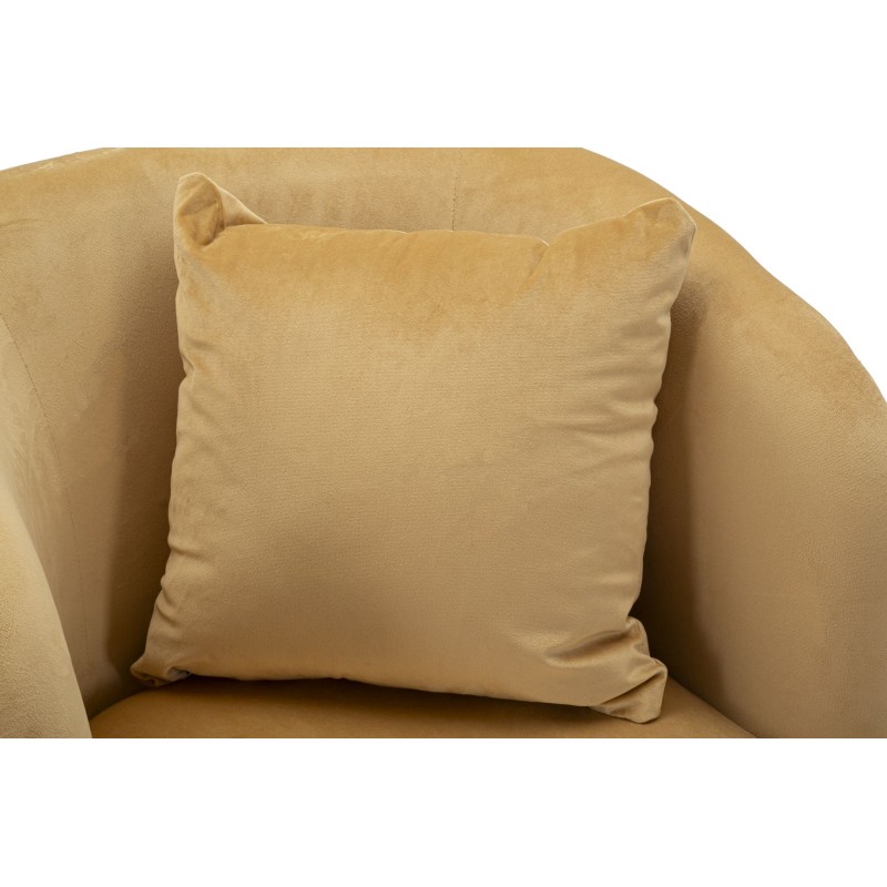 Sillón Browy – Calidez y elegancia con cojines integrados (73×66×78 cm)