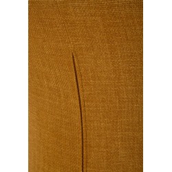 Silla giratoria Siena Senap – Elegancia contemporánea en amarillo mostaza (83,5×66×80 cm – altura del asiento 42 cm)