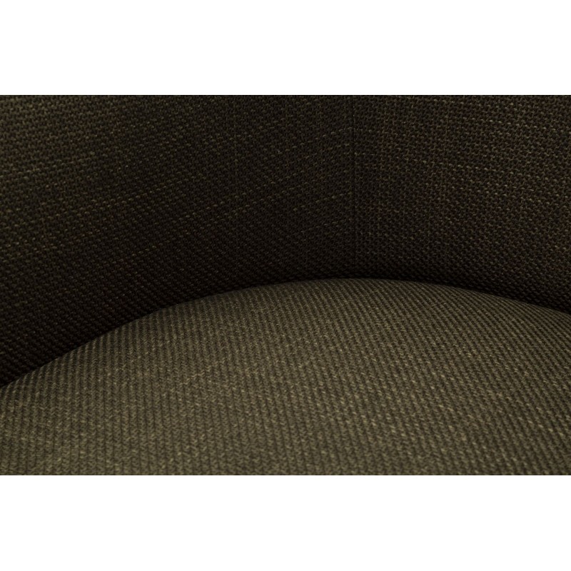 Sillón giratorio Siena Green – Frescura moderna en un tono similar al de las plantas (83,5×66×80 cm – altura del asiento 42 cm)