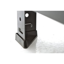 Estante negro 90 x 40 x 180