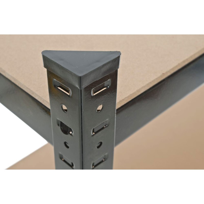 Estante negro 90 x 40 x 180