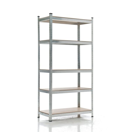 Estante plateado 90 x 40 x 180