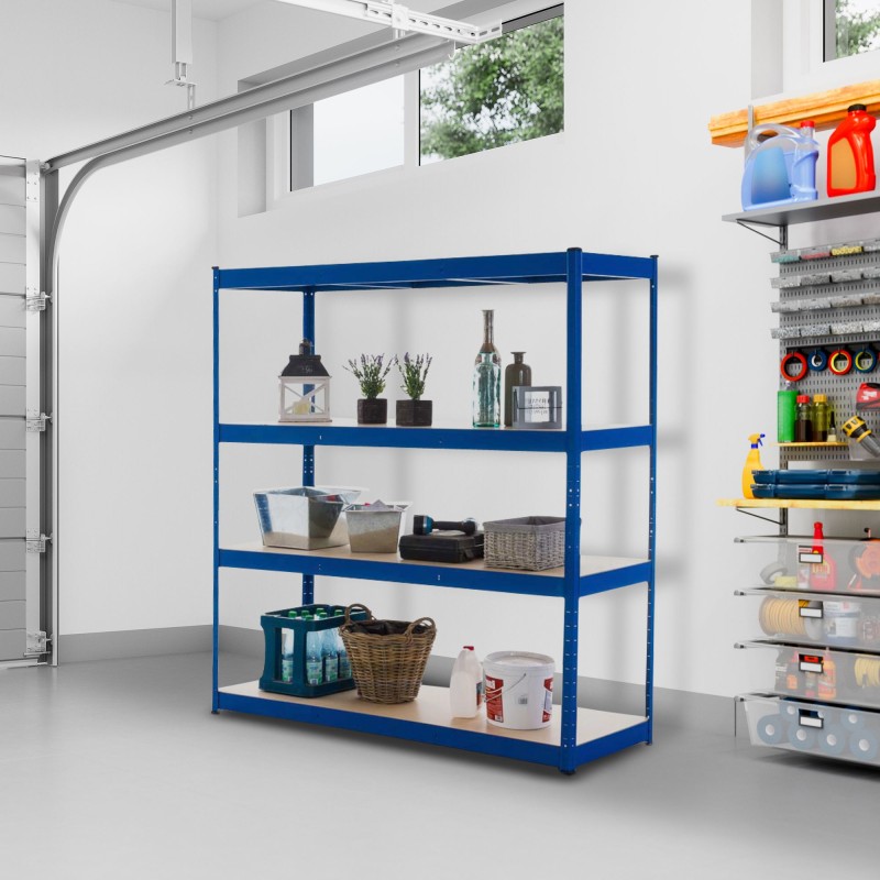 Estante azul 160x60x180