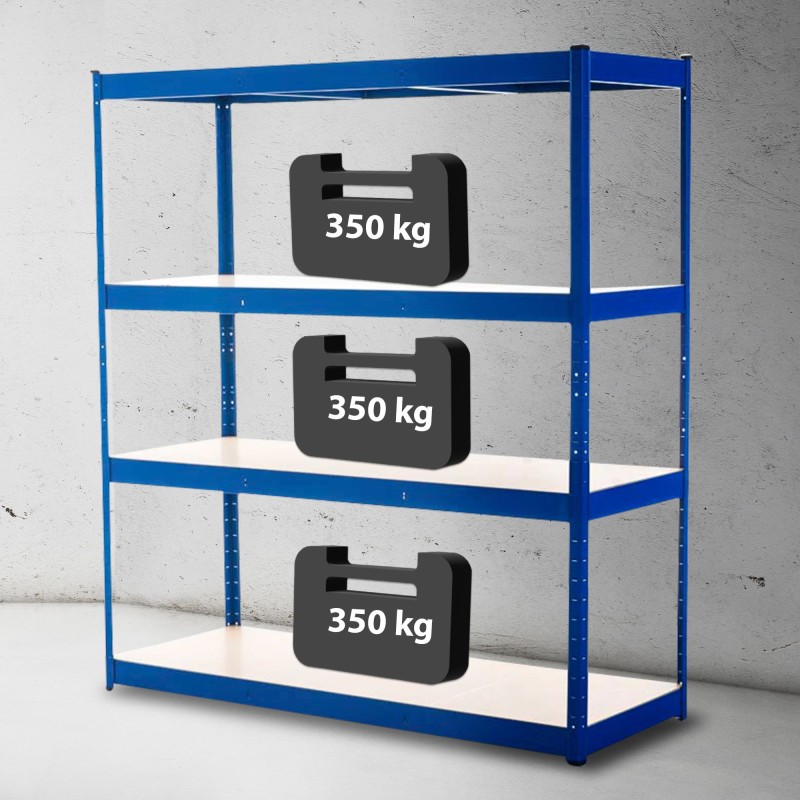 Estante azul 160x60x180