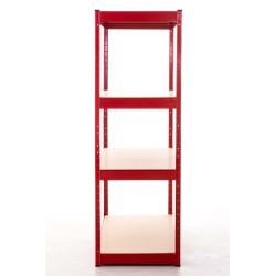 Estante rojo 160x60x180