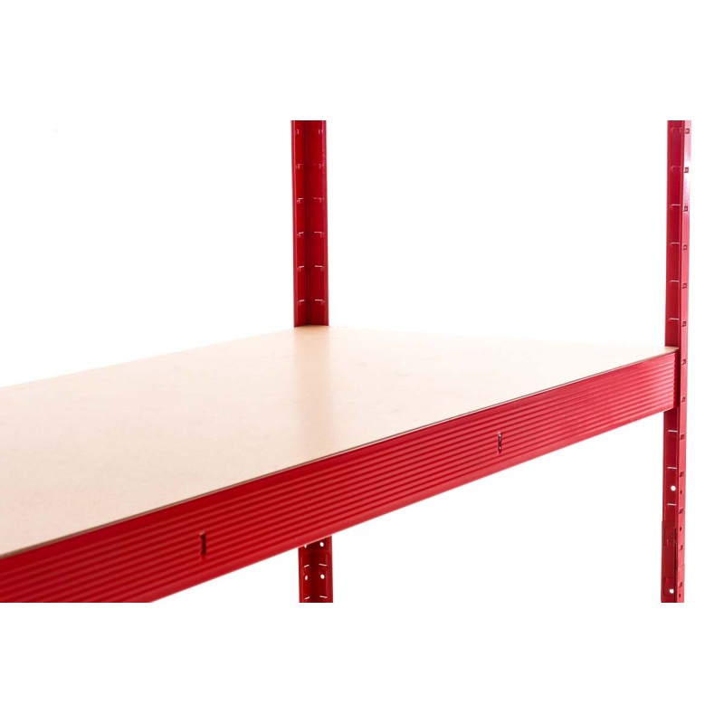 Estante rojo 160x60x180
