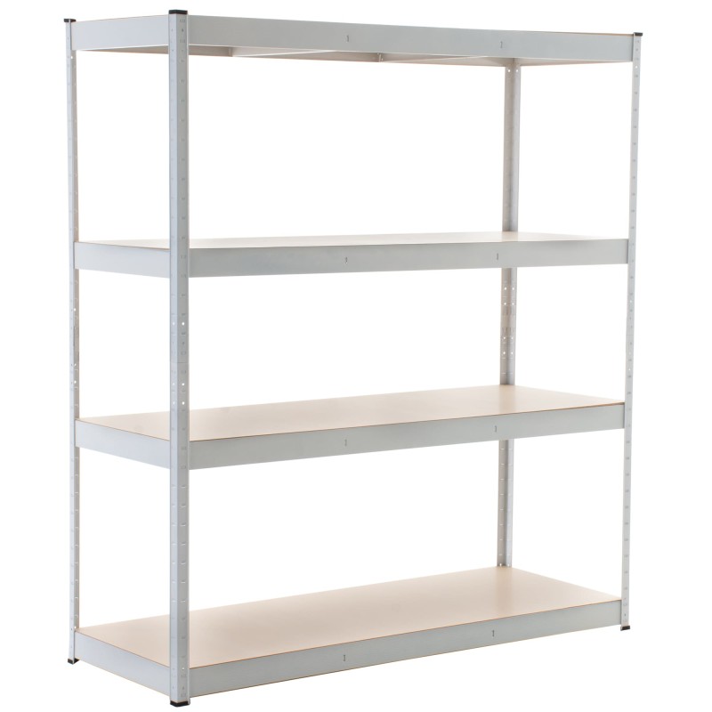 Estantería blanca 160x60x180