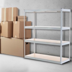 Estantería blanca 160x60x180