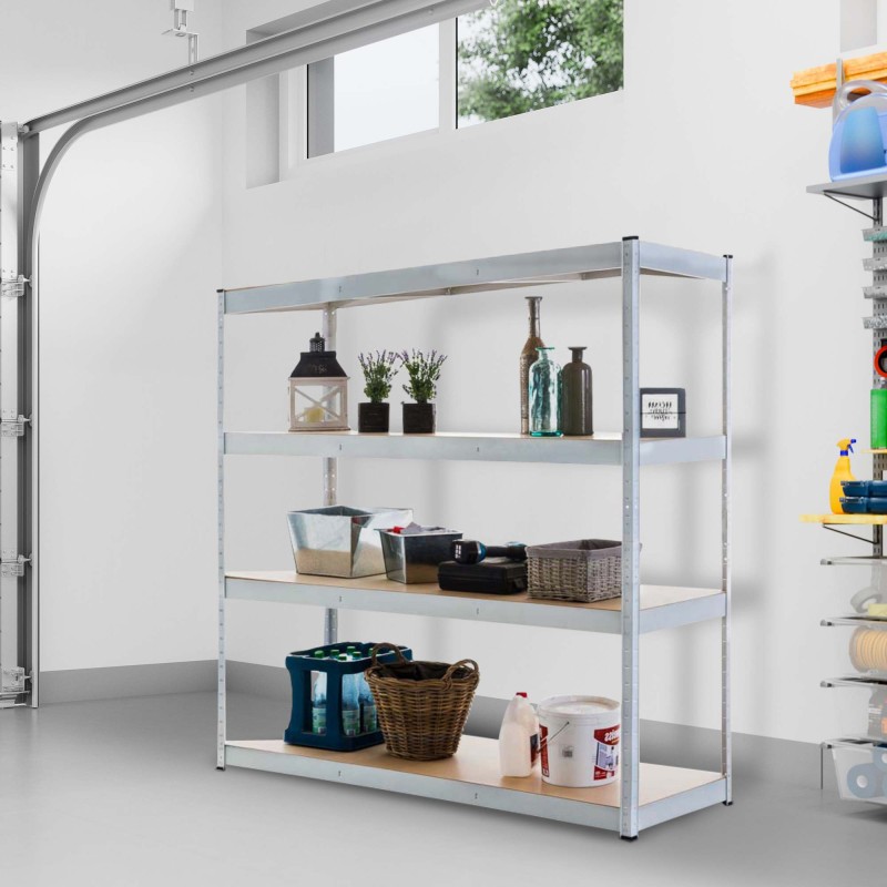 Estantería blanca, 160x60x180 cm