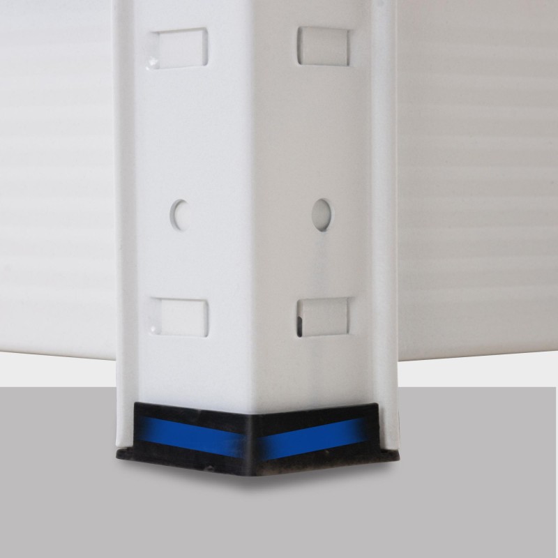 Estantería blanca, 160x60x180 cm