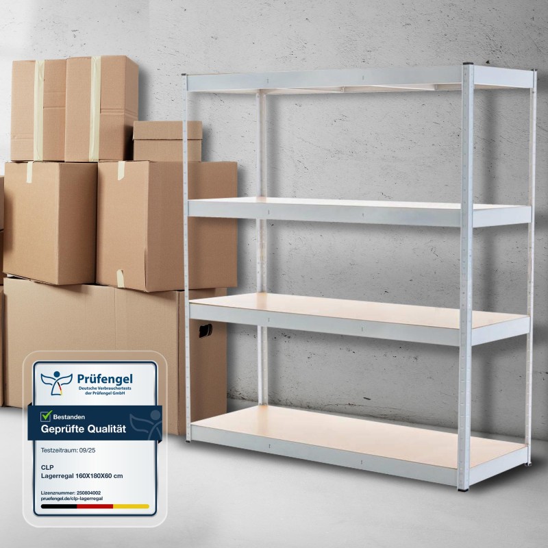 Estantería blanca, 160x60x180 cm