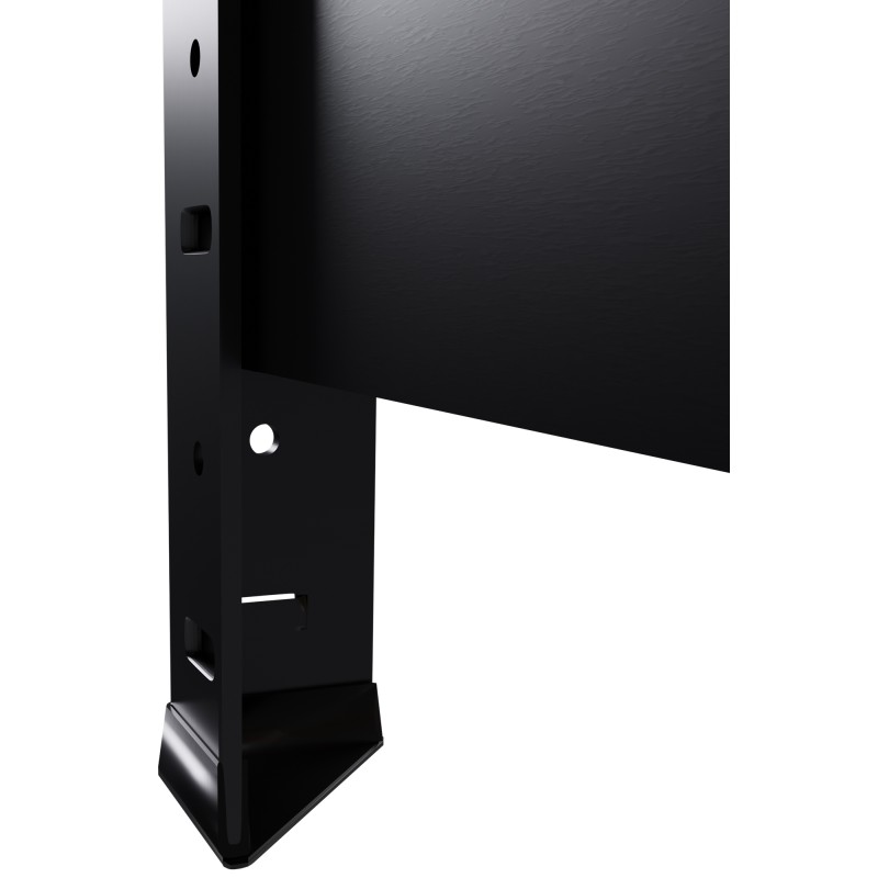 Sistema de estanterías de 3 partes, negro