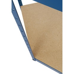 Sistema de estanterías de 3 partes, azul