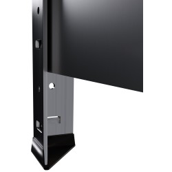 Sistema de estanterías de 3 partes, plateado