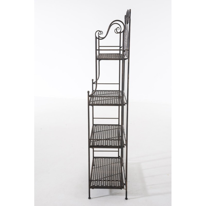 Estantería de bronce Anika