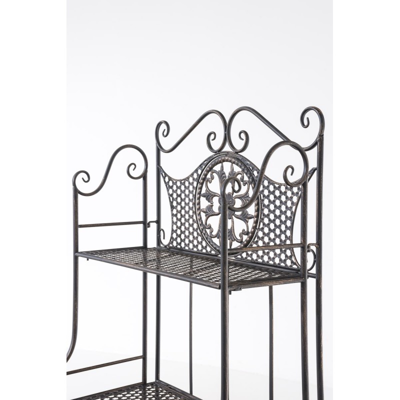 Estantería de bronce Anika