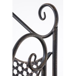 Estantería de bronce Anika