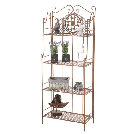 Estantería Anika, marrón antiguo