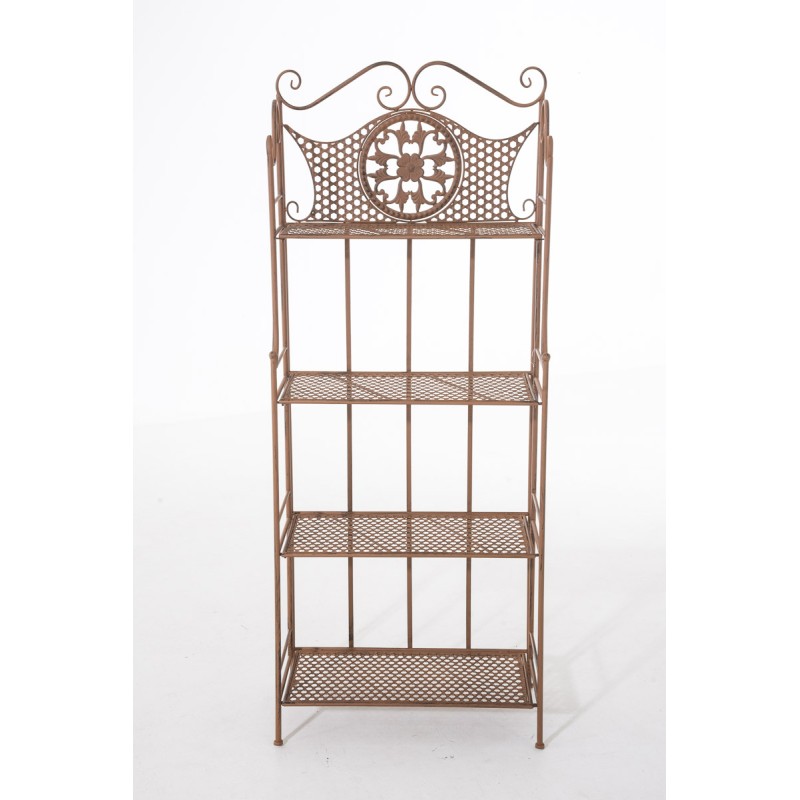 Estantería Anika, marrón antiguo