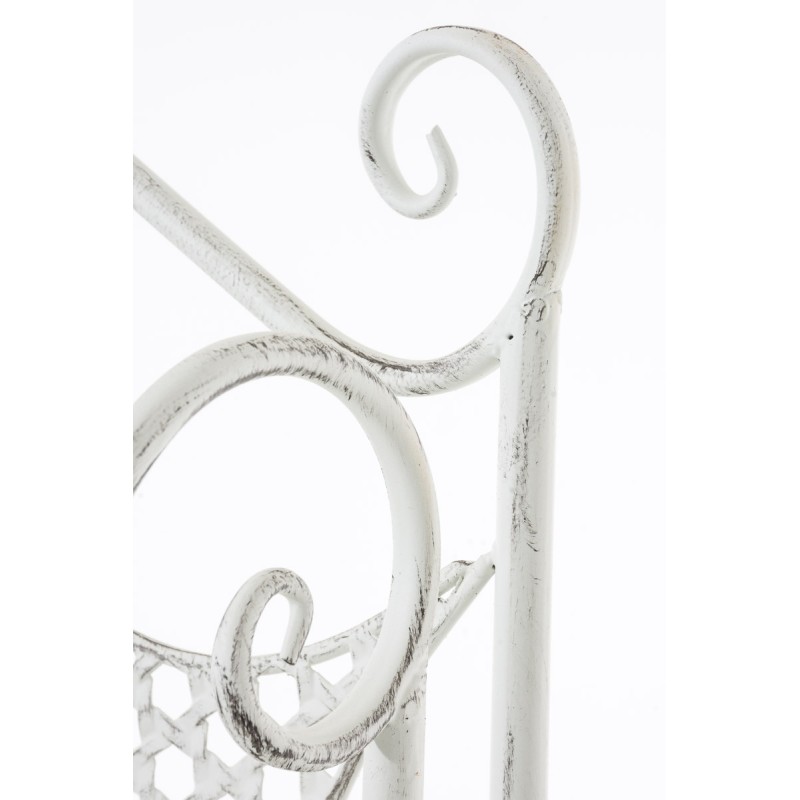 Estantería Anika, blanco antiguo