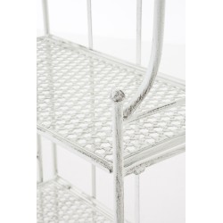 Estantería Anika, blanco antiguo