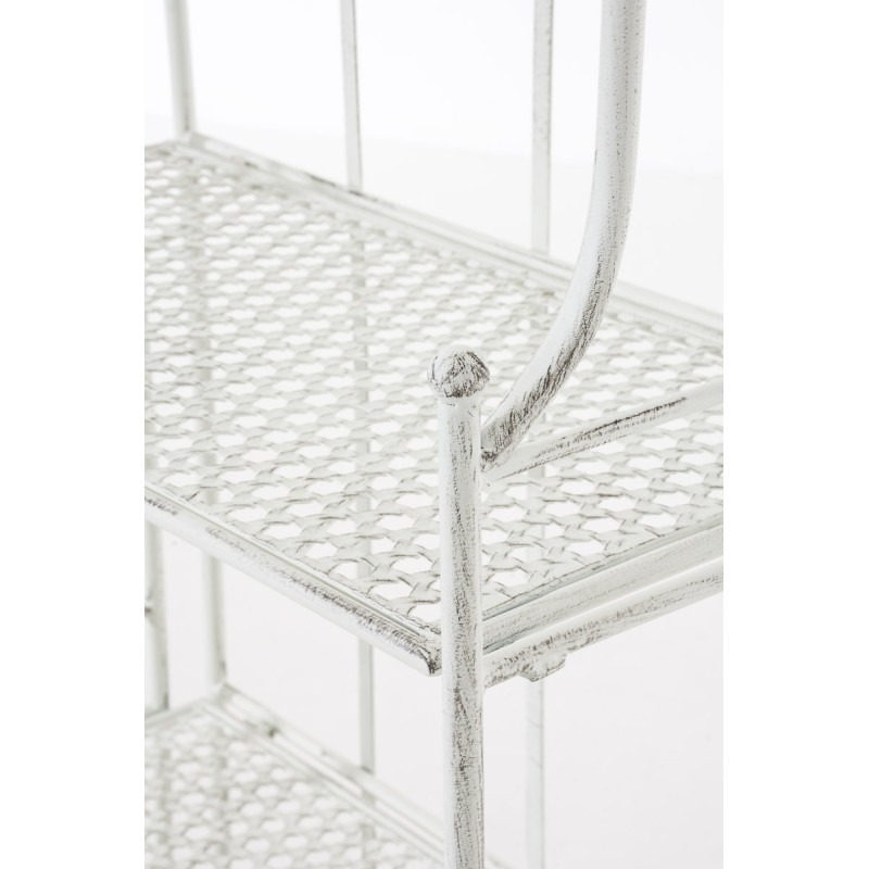 Estantería Anika, blanco antiguo