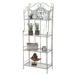 Estantería Anika, verde antiguo