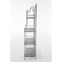 Estantería Anika, verde antiguo