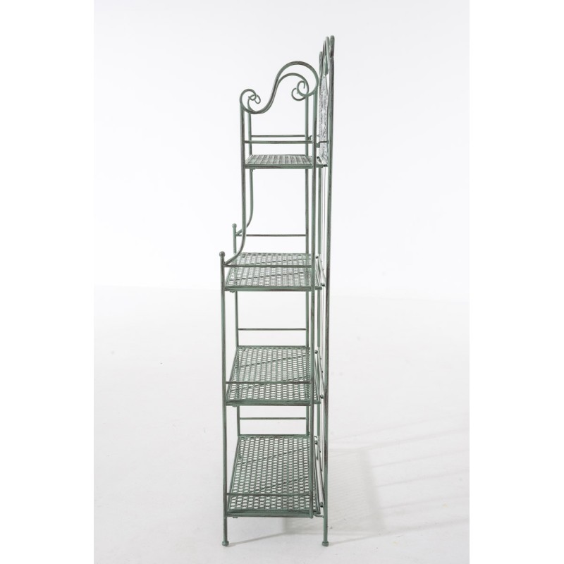 Estantería Anika, verde antiguo