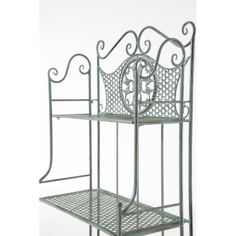 Estantería Anika, verde antiguo
