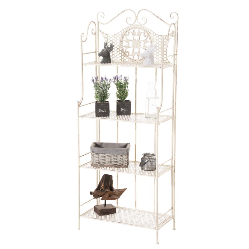 Estantería Anika, color crema antiguo