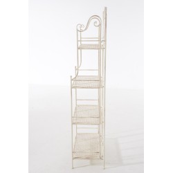 Estantería Anika, color crema antiguo