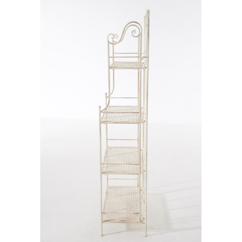 Estantería Anika, color crema antiguo