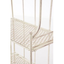 Estantería Anika, color crema antiguo