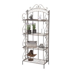 Estantería independiente Antje bronce