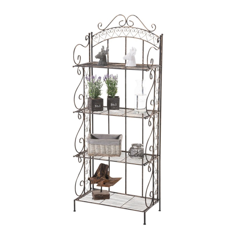 Estantería independiente Antje bronce