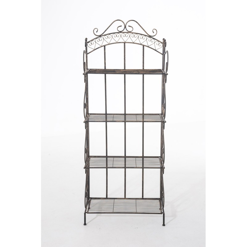 Estantería independiente Antje bronce